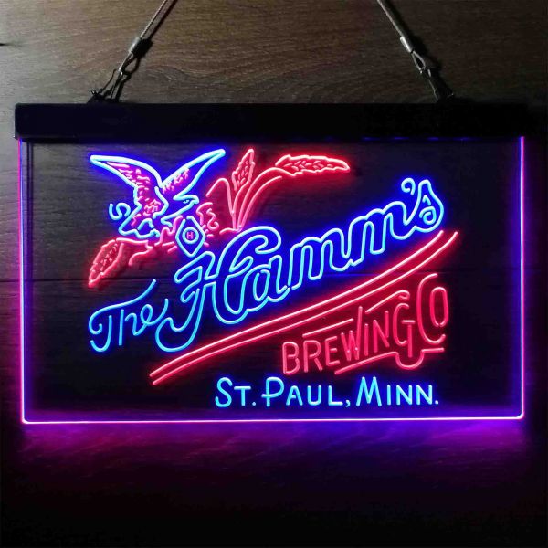The Hamms Brewing Company Logo Neon LED Sign